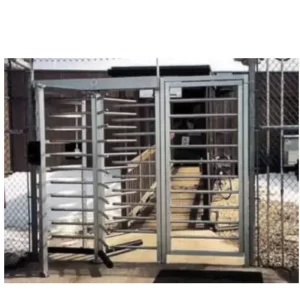 Security Turnstile with Handicap Gate
