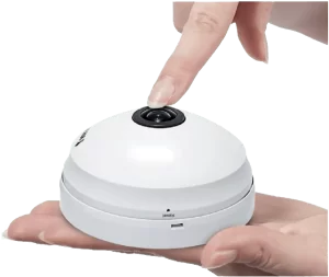 Fish eye network camera 