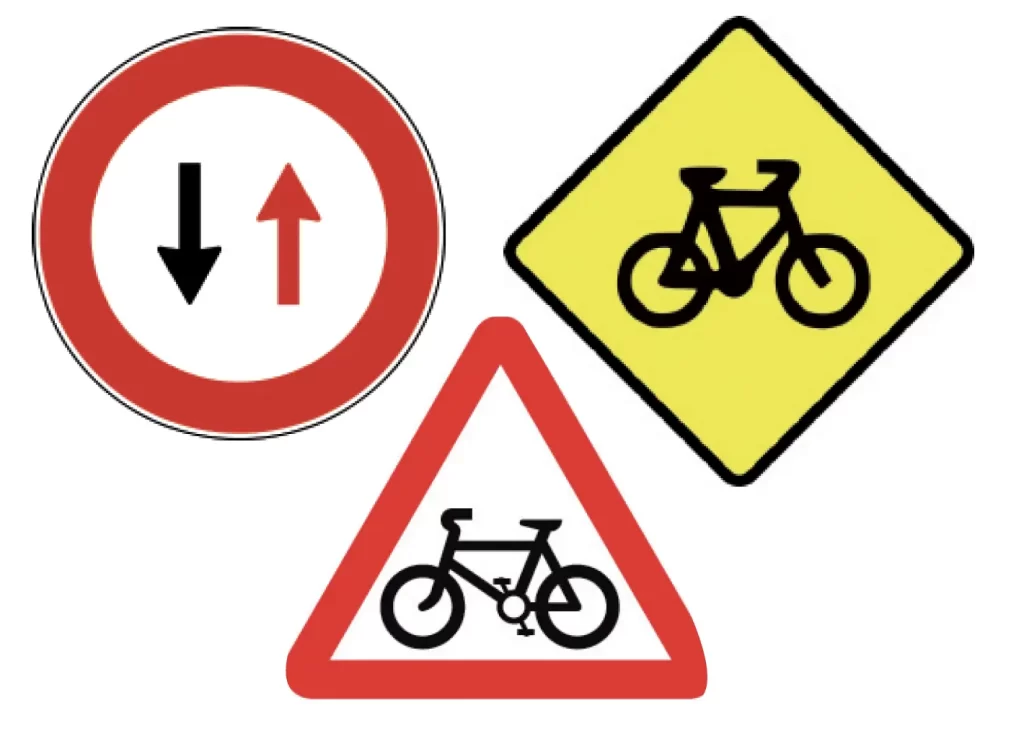 road signal signs