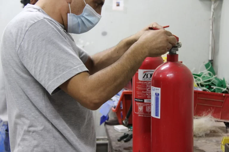 Extinguisher maintenance