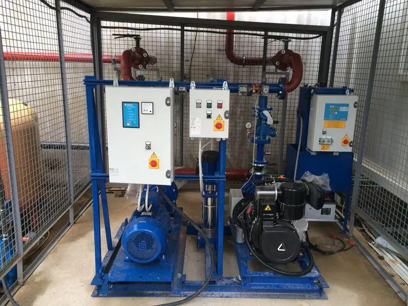 EN certified fire pump set