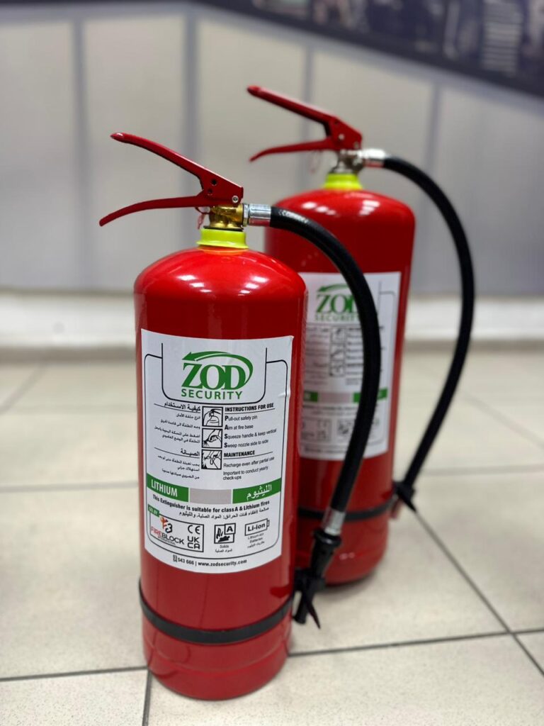 Fire Suppression System For Lithium Batteries Zod Security 