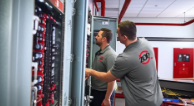 ZOD technicians providing emergency security services